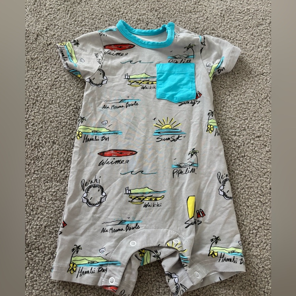 Coco Moon Hawaii Shortie Romper